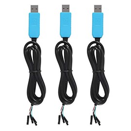 3Pack PL2303TA USB to TTL Serial Cable Debug Console Cable for Raspberry Pi