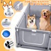 Whelping Box for Dogs and Puppies 48x48x18 inch Pet Whelping