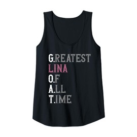 Womens Greatest Lina of all time | GOAT | Lina Tank Top