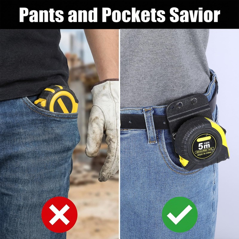 Molain Drill Belt Clip for Tool - Universal Tape Measure