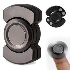 3-in-1 Fidget Toy for Stress and Focus, Fidget, Fidget for Kids, Silent Fidget Slider Spinner for Office and Classroom