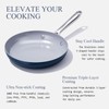 CookinCraze Nonstick Ceramic Frying Pan 8 Inch for Induction Cooktop