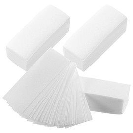400 Pcs Wax Strips Paper Eyebrow Wax Strip Paper, Non-Woven Epilating Bikini Wax Paper Strips, Hair Removal Wax Beads Paper Body and Facial Wax Muslin for Arms, Legs, Underarm Hair, Eyebrow, Bikini