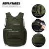 Mardingtop - Mochilas tácticas Molle de 25 litros para senderismo,