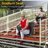HOPERAN 23" 2pcs Heated Stadium Seats for Bleachers with Back