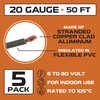 Iron Forge Cable 20 Gauge Automotive Wire - 5 Roll