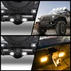 BESTZHEYU 4 Inch 60W LED Hitch Light with 3 Inch