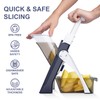Mandoline Slicer/Veggie chopper for Kitchen &Safe Vegetable Chopper & Adjustable