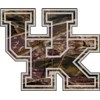 UK KENTUCKY Wildcats Large 11.5" Camo Decal