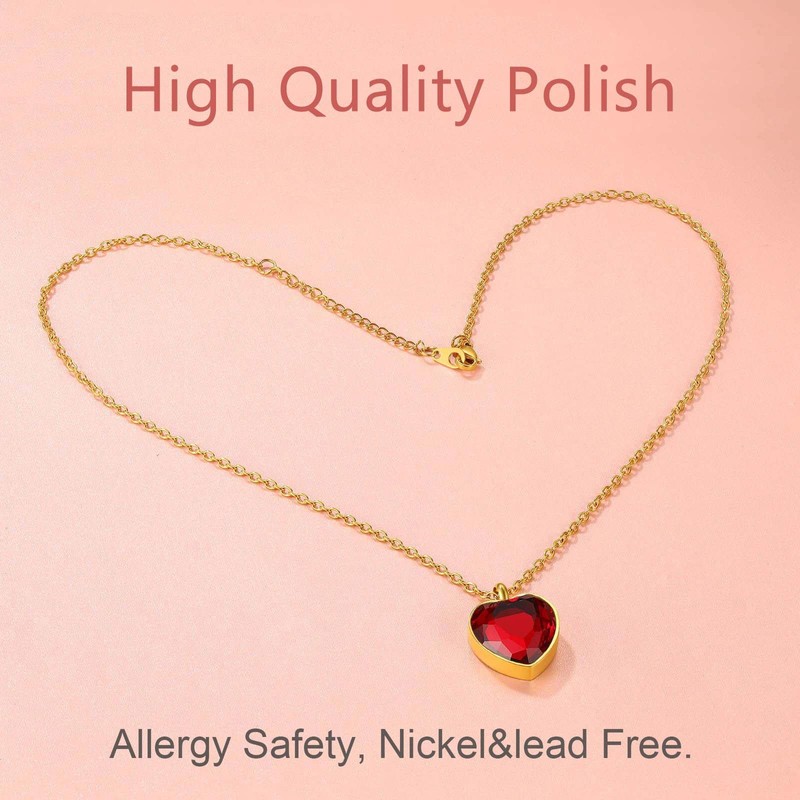 FindChic Heart Vile Necklace Necklace Urns for Ashes for Women