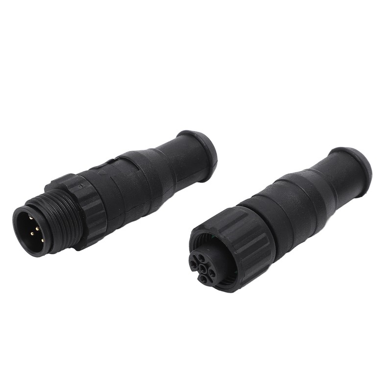 2PCS Marine for NMEA 2000 Terminators M12 Male Female 5