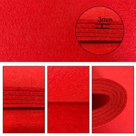 aufodara Felt Roll Felt Fabric 30 cm x 250 cm x 3 mm Polyester Felt for DIY Storage Bag Felt Pad Patchwork Sewing Crafts Decoration