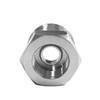 Beduan Brass Water Line Adapter 3/8" Female to 1/2" Male