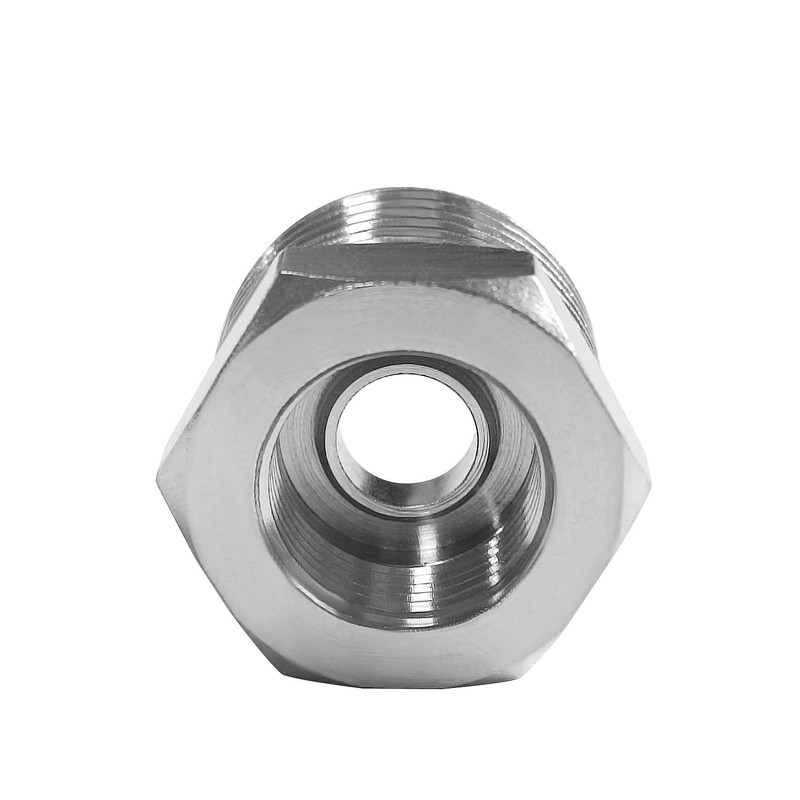 Beduan Brass Water Line Adapter 3/8" Female to 1/2" Male