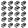 20pcs Colors 6mm 270 Degrees D Axis Potentiometer Control Knobs