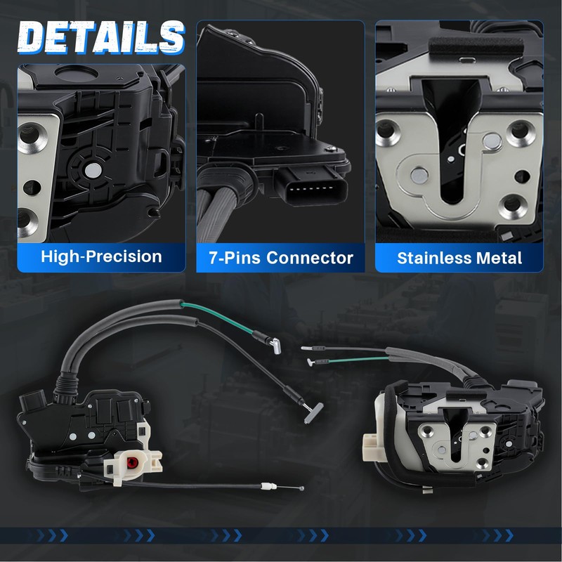 AUTOKAY 813102P000 Front Left Driver Side Door Lock Latch Actuator
