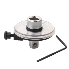 1/2" Square Socket Sets Wrench Torque Angle Gauge Scale for Torque, Angle Adjustment, 1/2" Female to 1/2" Male