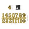 SHINEOFI 18pcs Clock Numerals Kit, DIY Digital Clock Numbers, Arabic