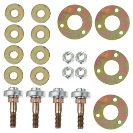 Gatuida Fix Your Rocking Chair 4pcs M8x45mm Rocking Chair Connecting Pieces Strong Easy to Install