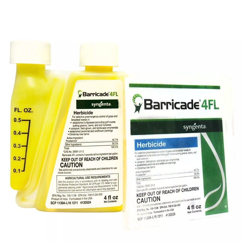 Barricade 4FL Pre-Emergent 4 oz. Prodiamine Prevents Weeds - NOT