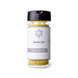 Savory Spice Garlic Salt - Garlic Seasoning Salt (Medium Jar - Net: 3.9 oz)