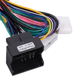 Ymiko 16 Pin Car Radio Wiring Harness CD Player Wiring Harness with Canbus Box Replacement for Megane 3 2011-2014, Koleos 2011-2014, Fluence 2010-2016