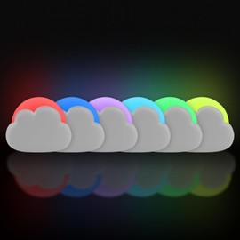 Nachtlicht Kinder Wolke Stillicht Baby Erstausstattung Neugeborene Nachttischlampe Mutterschaft, Aufladbar, Dimmbar, mit Farblicht, mit Timer, Geschenke Mädchen Jungen Frauen