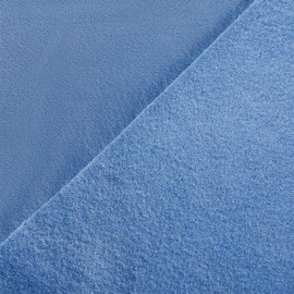CRS Fur Fabrics Fabric Squares 10 Pack – 10"x10" (25x25cm) – Light Blue Wool Blend – Soft Craft Felt for Sewing, DIY Projects