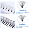Ready-to-Use Fan Eyelashes, 14D Volume Eyelashes, Ready-to-Use Eyelash Fans, Volume
