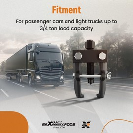 maXpeedingrods Pitman Arm Puller Heavy Duty for Passenger Cars & Light Trucks, 3/4-Ton Capacity, Carbon Steel