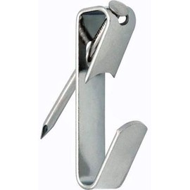 Premium Quality 50 Pound Picture Hangers with Nails (50)