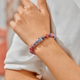 POWWA Best Friend Bracelet Gifts for Women, Friendship Gifts for Women, Best Friend Birthday Gifts Bracelet for Girls Women Best Friends Unique