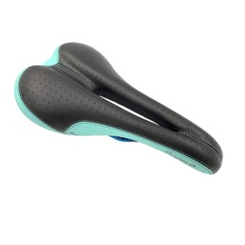 VELO SL-OTR-M006 RACER SADDLE LIMITED OIL SLICK RAIL BLACK/CELESTE