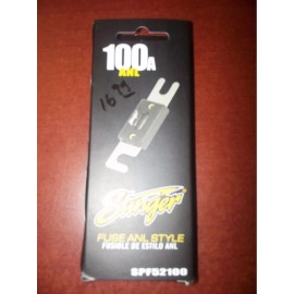 Stinger Pro NEW STINGER PRO SPF52100 100 AMP PLATINUM NICKEL ANL WAFER FUSE 100A CAR STEREO