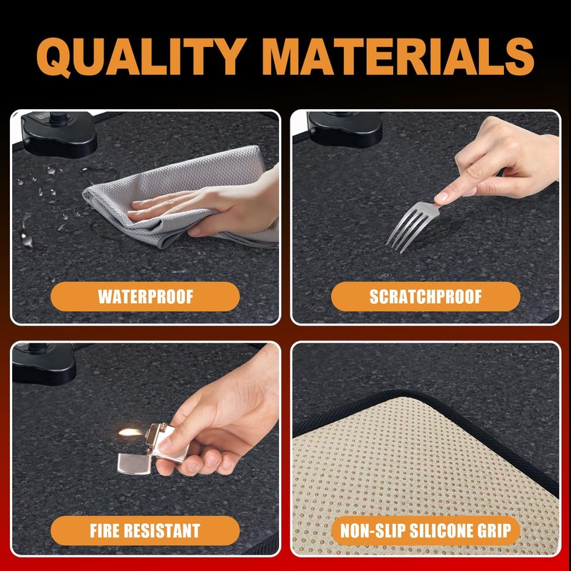 Floor Heater for Indoor Use (Black Granite)