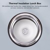 Portable Insulated Food Jar 304 Stainless Steel Thermal Insulation Lunch