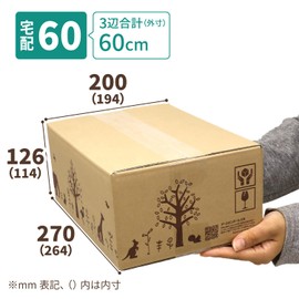 Earth Cardboard, 60 Size, B5, Set of 120, Design Box, Logo, Cardboard, 60 Boxes ID2084