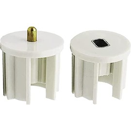 Sunshade 38mm top Tube Clutch Plug Blind Plate Rolling Support, Used for Coolaroo External Roller Blinds, Outdoor Blinds, Indoor and Outdoor Roller Blinds. (White)