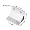 uxcell 2Pcs 90 Degree Angle Aluminum Profile Corner Brackets, Corner