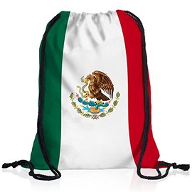 style3 Gym Rucksack Bag Mexico Football World Cup Flag Sport Bag Festival Flag Uni School bunt