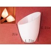 2 Pack Plastic Lampshade, 5.7 inch High, 4.1 inch Diameter,