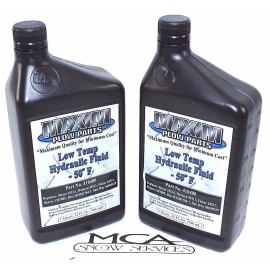MAXIM HYDRAULIC FLUID 2 QTS SNOW PLOW -50 BOSS HYD01835 FISHER 28531 WESTERN 49311 OIL
