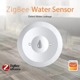 Tuya Smart WIFI Water Leak Sensor Alarm Flood Leakage Detector Overflow Alert