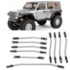 10pcs Stainless Steel Link Rod Fit for Axial Wraith 90018