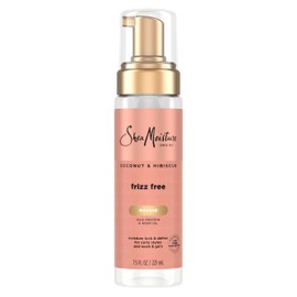 SheaMoisture Curl Mousse Coconut and Hibiscus for Frizz Control Styling Mousse with Shea Butter 7.5 oz