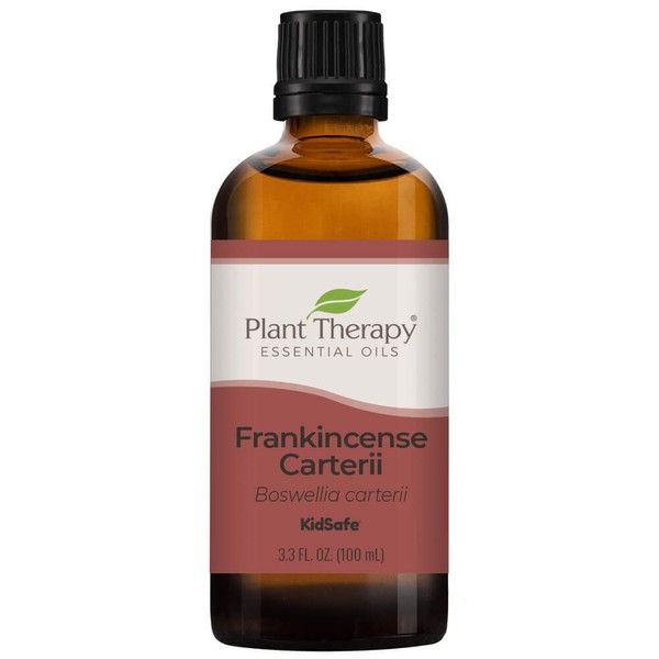 Plant Therapy Frankincense Carterii Essential Oil 100% Pure, Undiluted, Natural Aromatherapy, Therapeutic Grade 100 mL (3.3 oz)