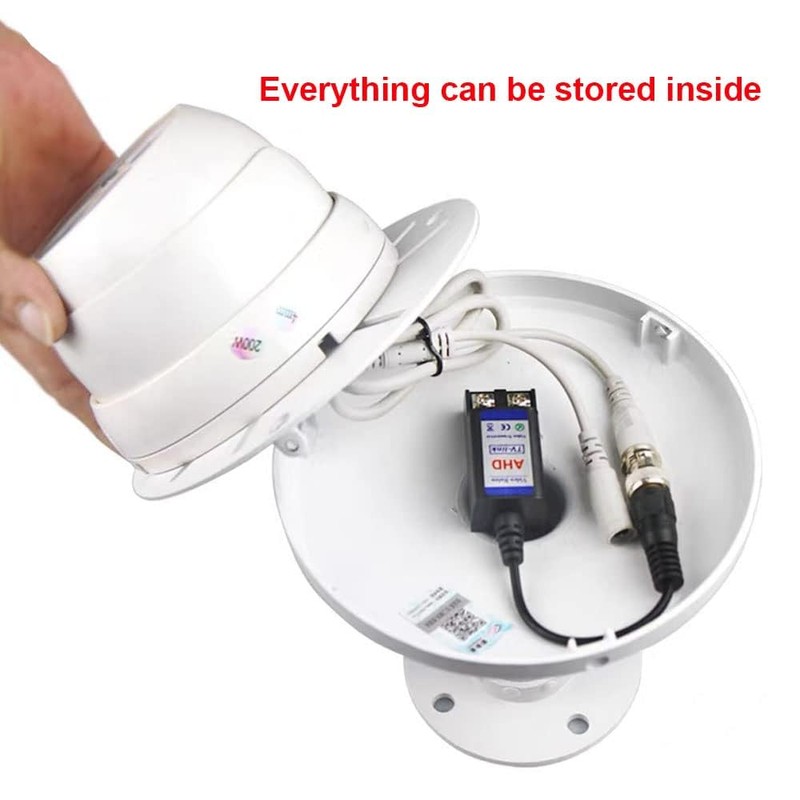 CTXSumTec 11.8"-23.6" Telescopic Adjustable I-Shaped Security Camera Wall Ceiling Mount