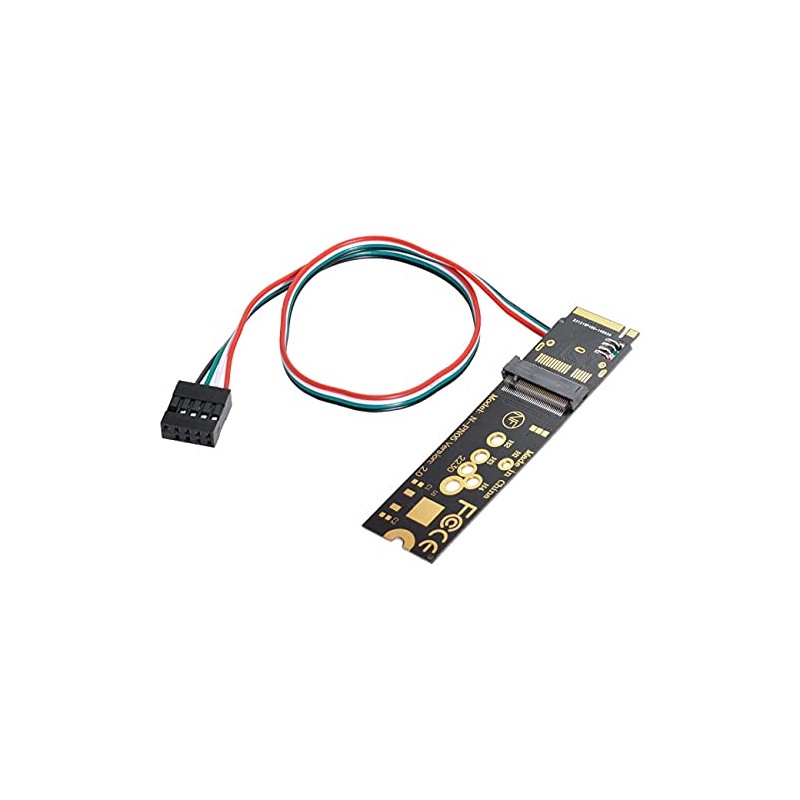 Cablecc Wireless NGFF A/E Key to WiFi Card M.2 NGFF