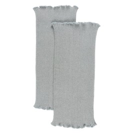 Proknit Silk & Organic Cotton Neck Warmer for Sleeping, Set of 2, 3 Colors, Made in Japan, Unisex, ash