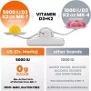 DR. dr MORITZ Vitamin D3 K2 Gummies 5000 IU -